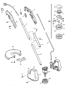 Replacement Parts parts for Craftsman Electric Line Trimmer 257797010 from AppliancePartsPros.com