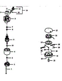 Electric Trimmer parts for Craftsman Electric Line Trimmer 257798052 from AppliancePartsPros.com