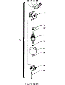 Motor Assembly parts for Craftsman Central Air Conditioner 257798851 from AppliancePartsPros.com