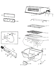 Grill And Burner parts for Craftsman Gas Grill 2581020210 from AppliancePartsPros.com