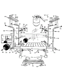 Main Frame parts for Craftsman Gas Grill 2581040210 from AppliancePartsPros.com