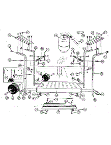 Main Frame parts for Craftsman Gas Grill 2581060190 from AppliancePartsPros.com