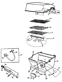 Grill Assembly parts for Craftsman Gas Grill 2581511130 from AppliancePartsPros.com
