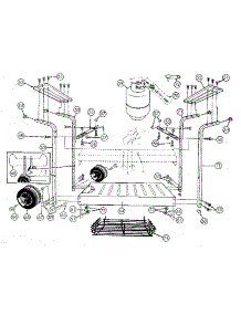 Main Frame parts for Craftsman Gas Grill 2581530100 from AppliancePartsPros.com