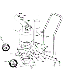 Economy Cart parts for Craftsman Gas Grill 2582317870 from AppliancePartsPros.com