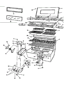 Grill And Burner Section parts for Kenmore Gas Grill 258.2398271 (2582398271, 258 2398271) from AppliancePartsPros.com