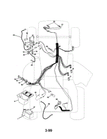 Electrical parts for Frigidaire Front-Engine Lawn Tractor 259720 from AppliancePartsPros.com