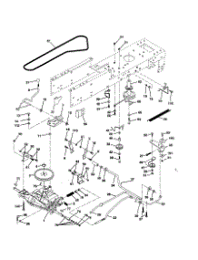 Drive parts for Frigidaire Front-Engine Lawn Tractor 259720 from AppliancePartsPros.com