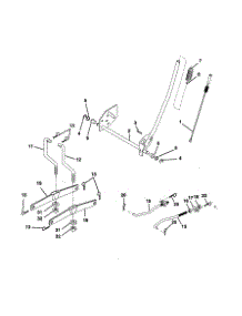 Lift parts for Frigidaire Front-Engine Lawn Tractor 259720 from AppliancePartsPros.com