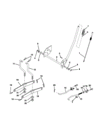 Lift parts for Frigidaire Front-Engine Lawn Tractor 259721 from AppliancePartsPros.com