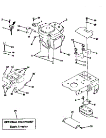 Engine parts for Craftsman Front-Engine Lawn Tractor 25990 from AppliancePartsPros.com