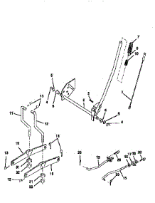 Lift parts for Craftsman Front-Engine Lawn Tractor 25990 from AppliancePartsPros.com