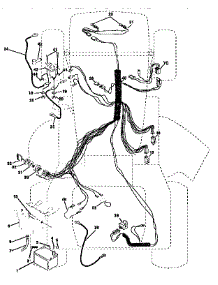 Electrical parts for Craftsman Front-Engine Lawn Tractor 25991 from AppliancePartsPros.com