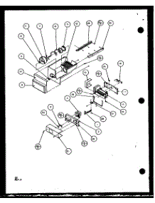 Ice Bucket And Ice Maker (1999Ciw / P1100402w) (1999Ciw / P1115102w) parts for Imperial Side-By-Side Refrigerator 2599CIW/P1100401W from AppliancePartsPros.com