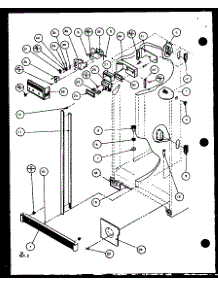 Refrigerator (1999Ciw / P1100402w) (1999Ciw / P1115102w) parts for Imperial Side-By-Side Refrigerator 2599CIW/P1115101W from AppliancePartsPros.com