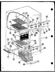 Freezer Accessory parts for Amana Side-By-Side Refrigerator 2599IW-P7731404W from AppliancePartsPros.com