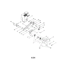 Blade / Blade Guard / Belt parts for Mtd Edger 25A-580A062 from AppliancePartsPros.com