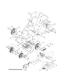 Wheels / Handle parts for Mtd Edger 25A-580A062 from AppliancePartsPros.com
