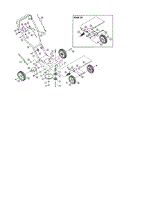 Flywheel / Pulley / Wheels parts for Mtd Edger 25B-550A729 from AppliancePartsPros.com