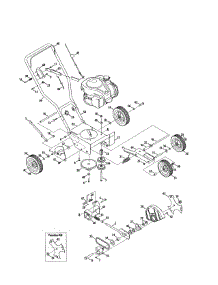 Lawn Mower parts for Mtd Edger 25B-554K799 from AppliancePartsPros.com