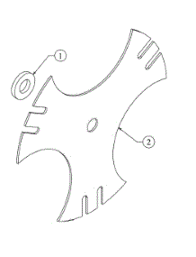 Trencher Kit Assembly parts for Mtd Edger 25B-55S793 from AppliancePartsPros.com