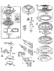 Choke Valve And Rewind Starter Assembly parts for Briggs & Stratton Lawn & Garden Engine 261700 TO 261799 (0010 - 0015) from AppliancePartsPros.com