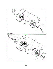 Wheels & Tires parts for Snapper Front-Engine Lawn Tractor 2690176 from AppliancePartsPros.com