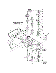 Housing & Arbor Grp-50" parts for Snapper Front-Engine Lawn Tractor 2690176 from AppliancePartsPros.com