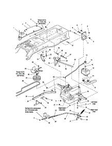 Transmission parts for Snapper Front-Engine Lawn Tractor 2690258 from AppliancePartsPros.com