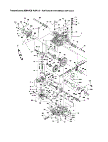 Transmission Service Parts parts for Snapper Front-Engine Lawn Tractor 2690258 from AppliancePartsPros.com