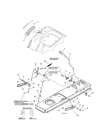 Lift - Manual parts for Snapper Front-Engine Lawn Tractor 2690443 from AppliancePartsPros.com
