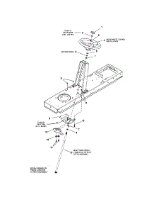 Steering parts for Snapper Front-Engine Lawn Tractor 2690498 from AppliancePartsPros.com