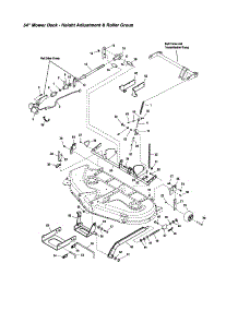 Height Adjustment / Roller parts for Snapper Front-Engine Lawn Tractor 2690629 from AppliancePartsPros.com