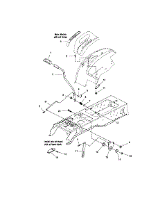 Lift-Manual Lift parts for Snapper Front-Engine Lawn Tractor 2690655 from AppliancePartsPros.com