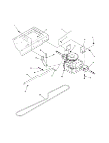 Transmission parts for Snapper Front-Engine Lawn Tractor 2690714 from AppliancePartsPros.com