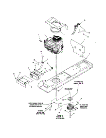 Engine parts for Snapper Front-Engine Lawn Tractor 2690714 from AppliancePartsPros.com