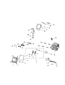 Cylinder Head parts for Mtd Lawn & Garden Engine 270-WU from AppliancePartsPros.com