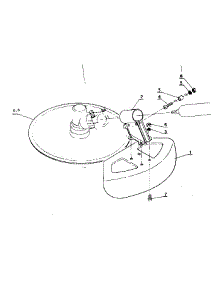 Safety Guard Assembly parts for Craftsman Line Trimmer 271281611 from AppliancePartsPros.com