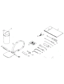 Tools And Shoulder Harness parts for Craftsman Line Trimmer 271281611 from AppliancePartsPros.com