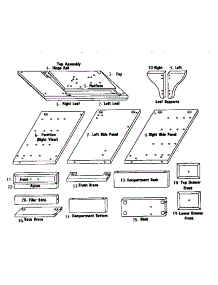 Wood parts for Kenmore Sewing Machine 27296162.490 from AppliancePartsPros.com