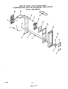 Control Panel parts for Roper Electric Range 2765*0A from AppliancePartsPros.com