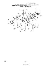 Blower parts for Roper Electric Range 2765*0A from AppliancePartsPros.com