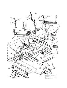 Rails, Lift Arms, Cam Lift parts for Snapper Rear-Engine Riding Mower 281222BE from AppliancePartsPros.com