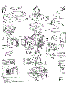 Replacement Parts parts for Briggs & Stratton Lawn & Garden Engine 281700 TO 281799 (0015 - 0030) from AppliancePartsPros.com