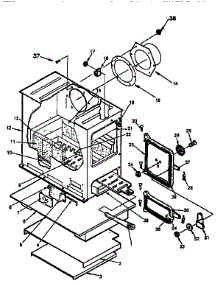 Functional Replacement Parts parts for Us Stove Space Heater 2827 from AppliancePartsPros.com