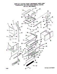 Upper Oven Pedestal parts for Roper Electric Range 2872*0A from AppliancePartsPros.com