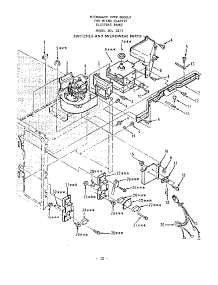 Switches And Microwave parts for Roper Electric Range 2872*0A from AppliancePartsPros.com