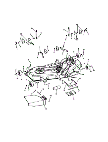 52" Deck Housing Suspension parts for Snapper Front-Engine Lawn Tractor 28829 from AppliancePartsPros.com