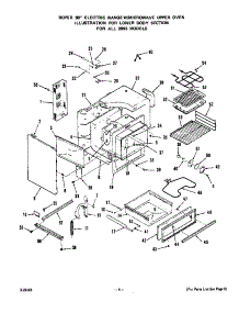 Lower Body parts for Roper Electric Range 2893*0A from AppliancePartsPros.com