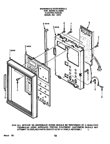 Oven Modules parts for Roper Electric Range 2893*0A from AppliancePartsPros.com